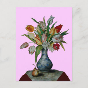 POSTAL FRUTAS DE TEMPORADA - TULIPS