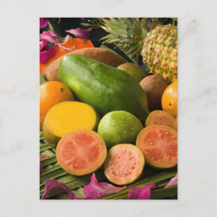 Postal Frutas tropicales
