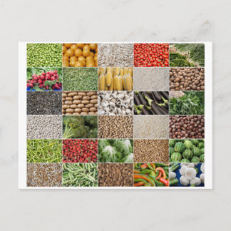 Postal Frutas y hortalizas