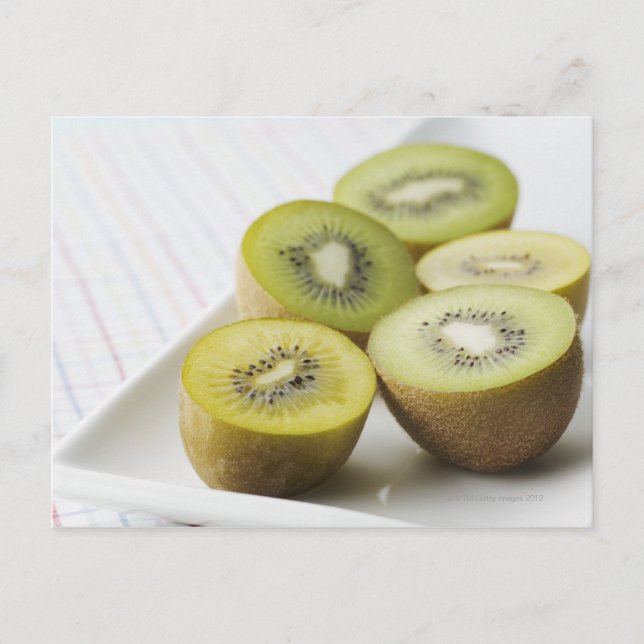Postal Fruto de Kiwi (Anverso)