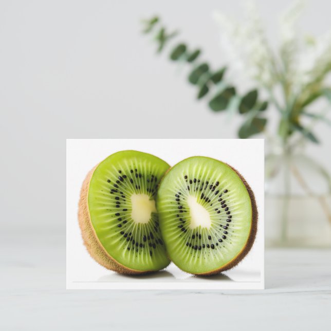 Postal Fruto verde (Anverso de pie)