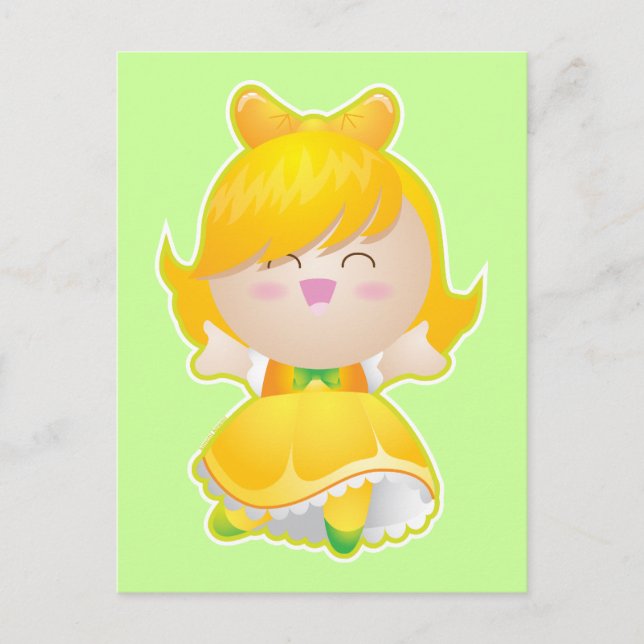 Postal Frutos del Espíritu: Alegría (Anverso)