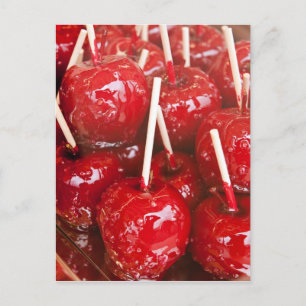 Postal Frutos recubiertos de caramelo en el Festival de C