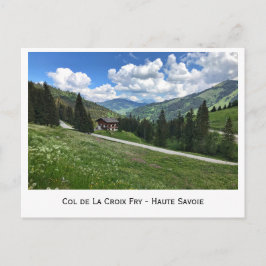 Postal Fry Col de La Croix, Alta Saboya, Alpes Franceses