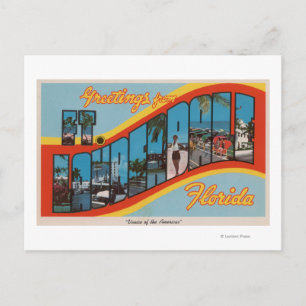Postal Ft. Lauderdale, Florida - Grandes Escenas de letra