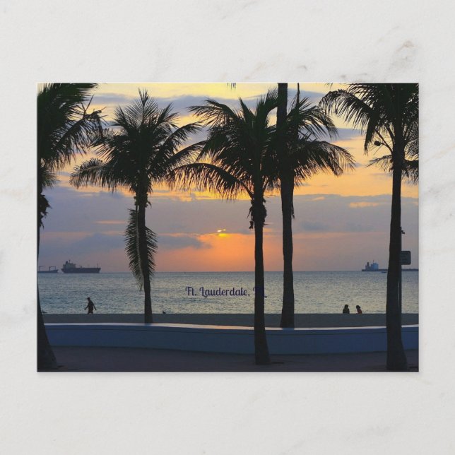Postal Ft. Lauderdale Sunrise (Anverso)