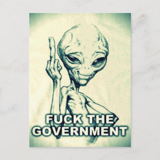 Postal Fu ** Government the alien - Postcard