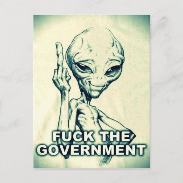 Postal Fu ** Government the alien - Postcard (Anverso)