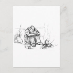 Postal Fue una larga noche......