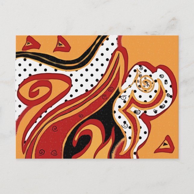 Postal Fuego (Anverso)