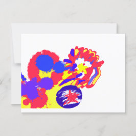 Postal Fuego 4 de julio