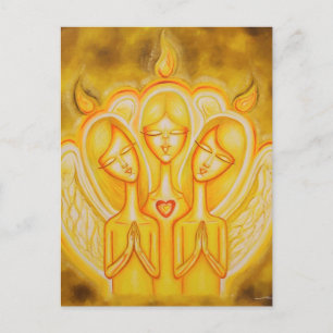 Postal Fuego Angélico