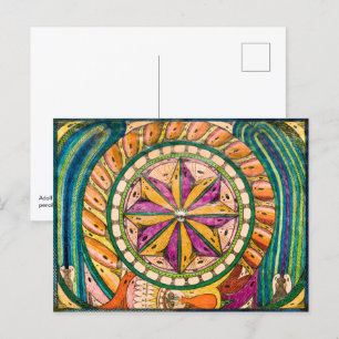 Postal Fuego bengalí Adolf Wolfli