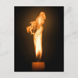 Postal Fuego de caída