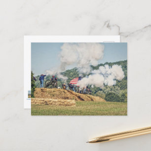 Postal Fuego de cañones