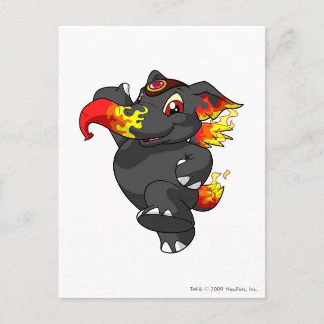 Postal Fuego de Elephante (Anverso)
