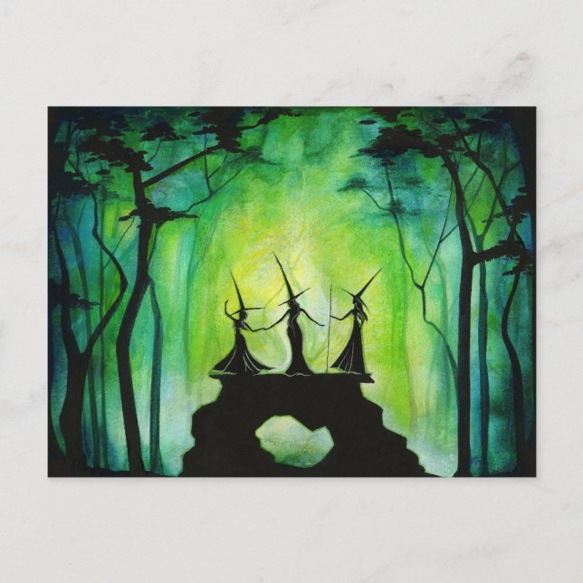 Postal Fuego de Esmeralda (Anverso)