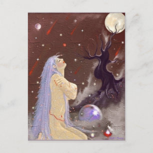 Postal ¡Fuego en el cielo!