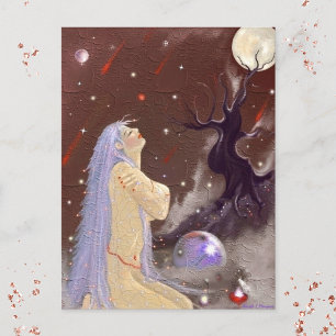 Postal ¡Fuego en el cielo!