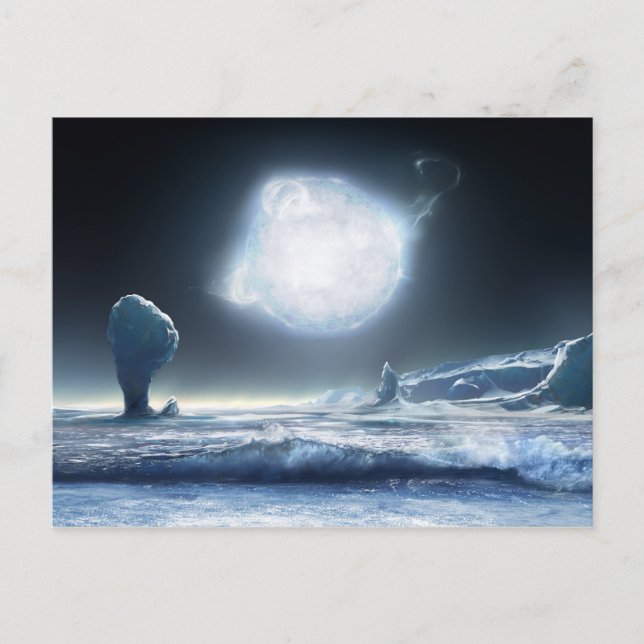 Postal Fuego frío (Anverso)