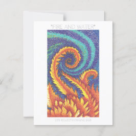 POSTAL "FUEGO Y AGUA"
