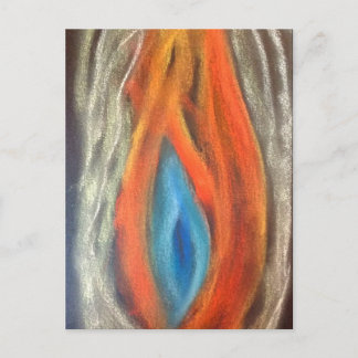 Postal Fuego y agua