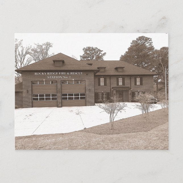 Postal Fuego y rescate de Rocky Ridge (Anverso)