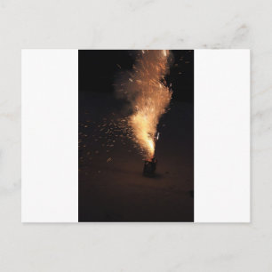 Postal Fuegos artificiales