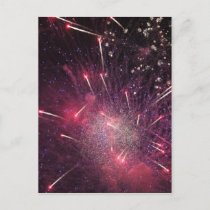Postal ¡Fuegos artificiales!