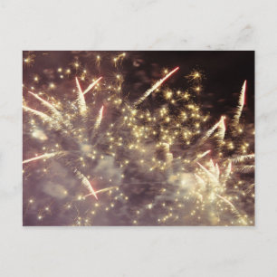 Postal Fuegos artificiales