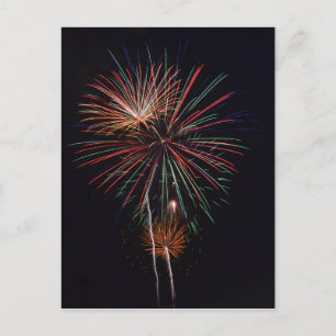Postal Fuegos artificiales