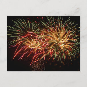 Postal Fuegos artificiales 2
