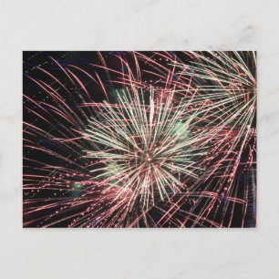 Postal Fuegos artificiales #2