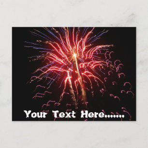 Postal Fuegos artificiales 2