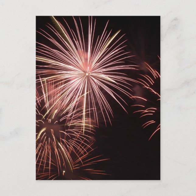 Postal Fuegos artificiales 8 (Anverso)