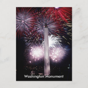 Postal Fuegos Artificiales del Monumento a Washington, ZS