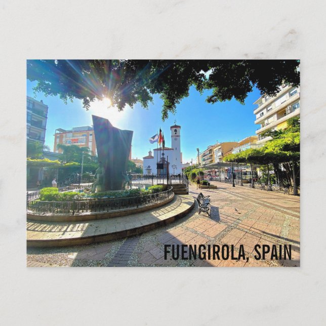 Postal Fuengirola España - Foto de viaje (Anverso)