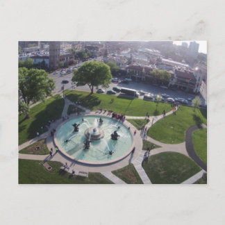 Postal Fuente conmemorativa Kansas City de JC Nichols