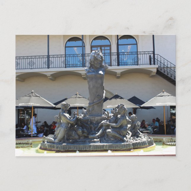 Postal Fuente de Baco (Anverso)