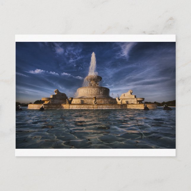 Postal Fuente de Belle Isle 0416 (Anverso)