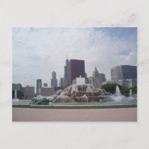 Postal Fuente de Buckingham y Línea Aérea de Chicago