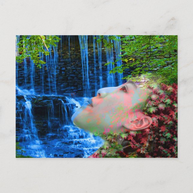 Postal Fuente de la Juventud (Anverso)