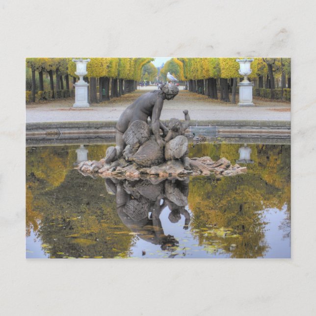 Postal Fuente de la náyade (Anverso)
