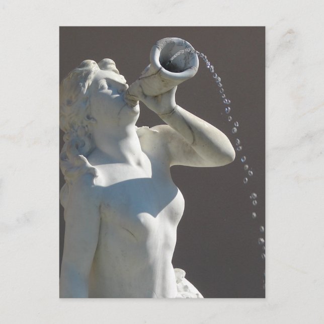 Postal Fuente de la Sirenita, Kansas City Plaza (Anverso)