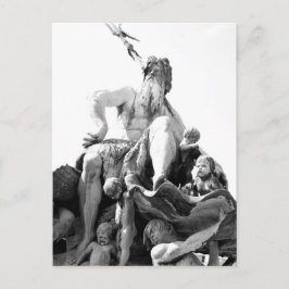 Postal Fuente de Neptuno en Berlín, Alemania