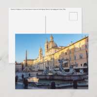 Fuente de Neptuno en la Piazza Navona - Roma