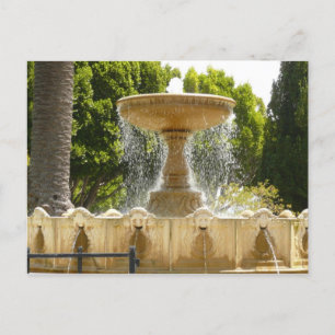 Postal Fuente de Sausalito Fotografía de Viajes de Califo