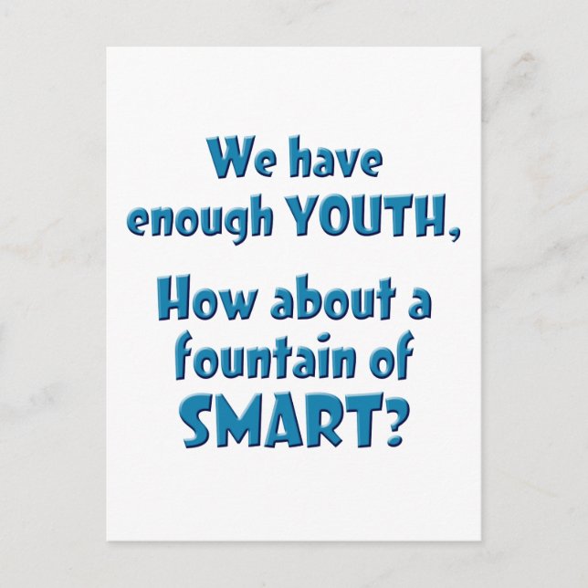 Postal Fuente de SMART (Anverso)