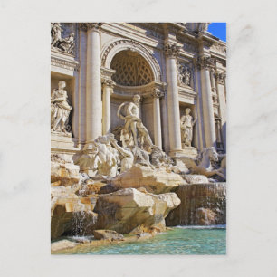 Postal Fuente de Trevi