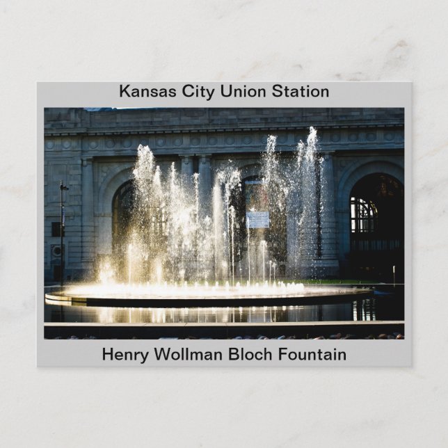 Postal Fuente de Union Station (Anverso)